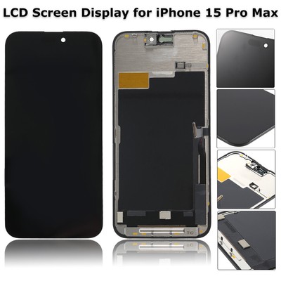 US LCD Display+Touch Screen Digitizer Frame Assembly For Apple iPhone 15 Pro Max