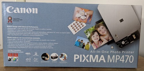 Canon PIXMA MP470 All-In-One Inkjet Printer BRAND NEW Display Model - See Descr - 第 4/14 張圖片