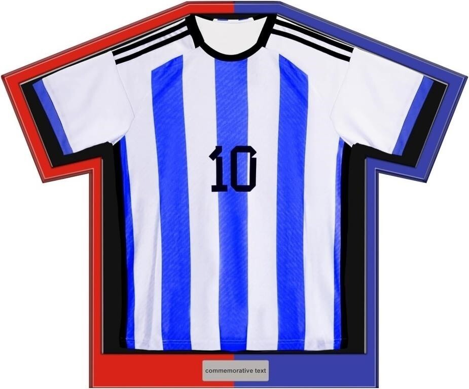 Jersey Frame Display Case with Hangers UV Protection Soccer Football-image