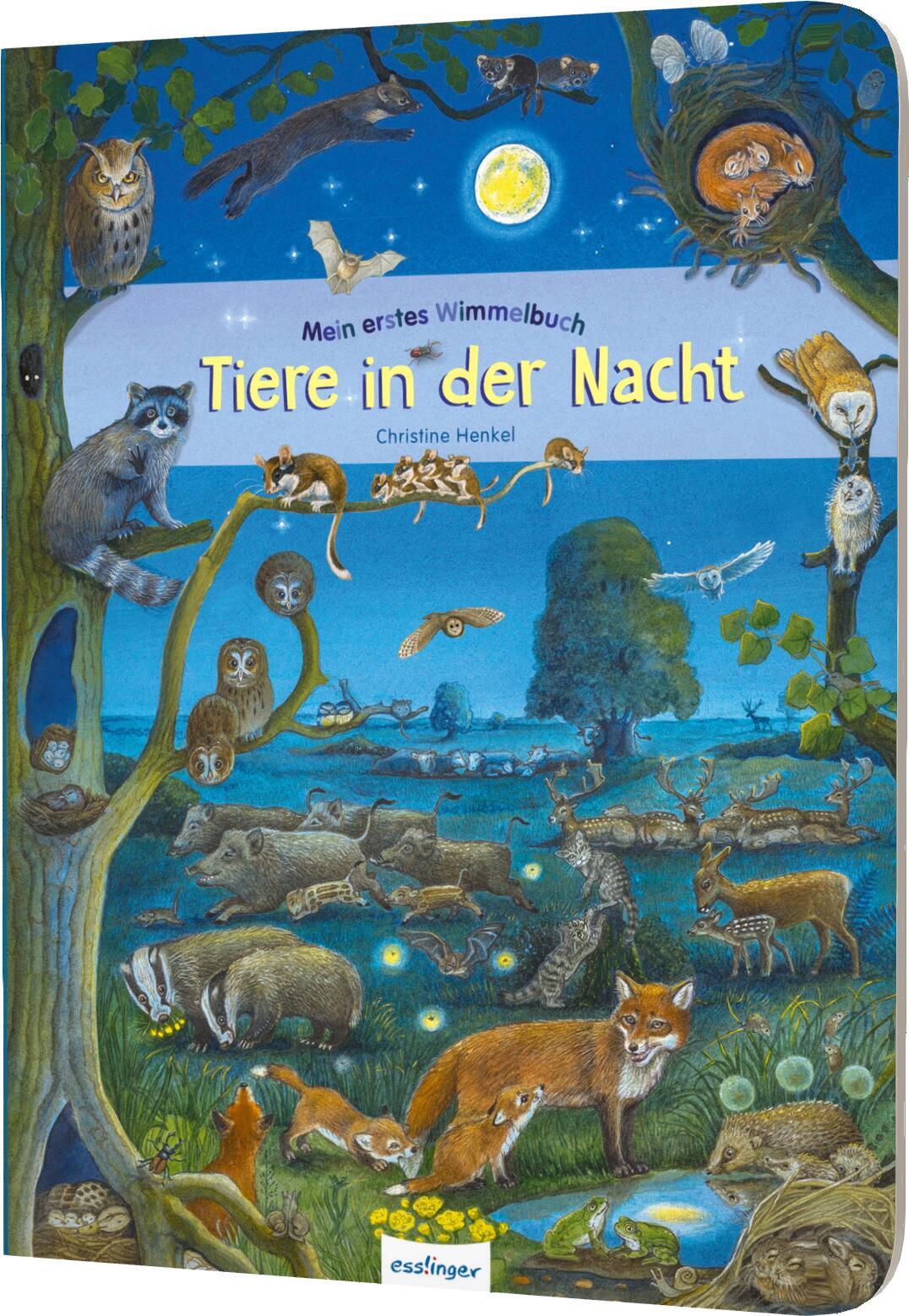 Thumbnail - Christine Henkel / Mein Erstes Wimmelbuch: Tiere In Der Nacht
