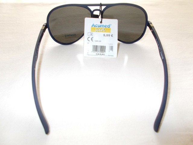 Acumed Marken Sonnenbrille Schwarze Glaser Neu Mit Etikett Ebay