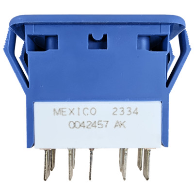 Bluebird 0042457 10-Term Blue Switch Base, On-On-On