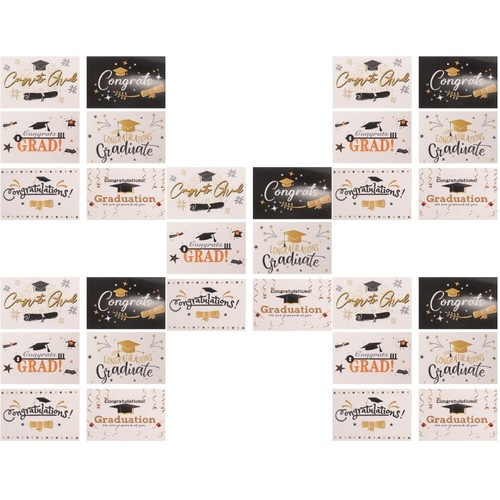 5 Count Abschluss-Grußkarte Mutter Baby Glückwunsch Grad Präsentiert - 第 3/12 張圖片