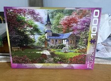 EUROGRAPHICS 1000 PIECE PUZZLE - BLOOMING GARDEN, NEW IN WRAP