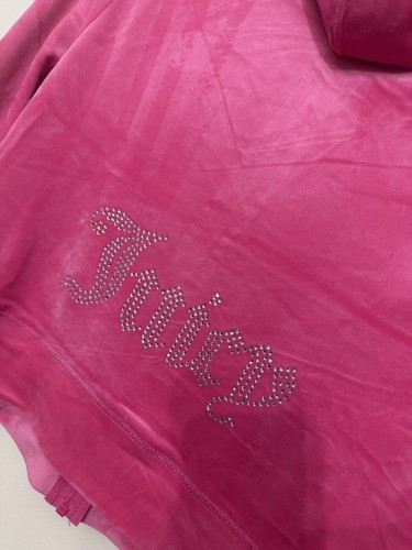 Juicy Couture Women's size L Pants & Hoodie set MSRP $199 NWT Bubble gum - Picture 6 of 6