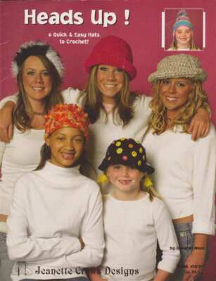 HEADS UP! 6 QUICK & EASY HATS TO CROCHET