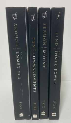 The Emmet Fox Treasury - Lot of 4 PB Books - Spiritual Classics