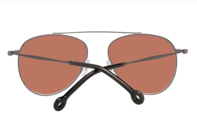 Lunettes De Soleil Aviateur Carré Doré Hally & Son – Créateur Italien UV400 Verres Verts