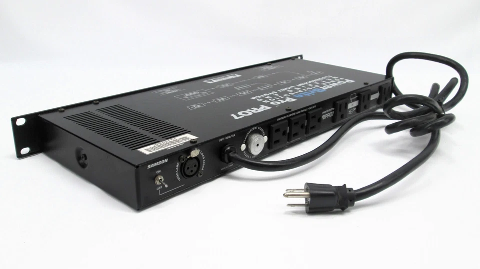 SAMSON POWER BRITE PRO7 Rack Mountable Power Conditioner & Rack Light - Image 3 of 4
