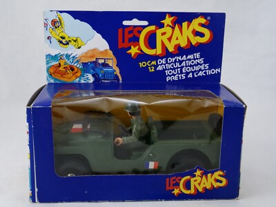 Les Craks - Céji Arbois - Figurine 10cm - Jeep Militaire (Ref.2290