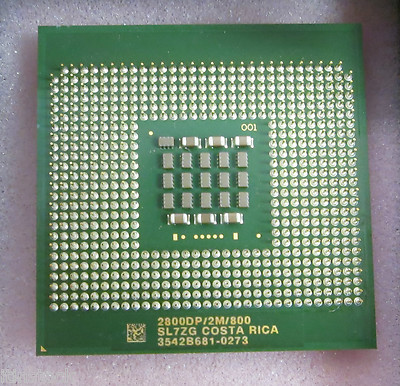 64-Bit Intel Xeon Single Core Prozessor 2,80E GHz, 2 MB Cache, 800 MHz FSB SL7ZG