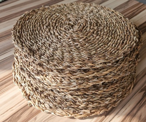 Seegras Platzset Tischset Platzdeckchen 40cm, 6teilig 100% Naturprodukt - Bild 3 von 6