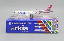 Arkia A321neo Reg: 4X-AGH Scale 1:400 JC Wings Diecast Model XX4449