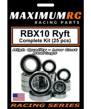 MAXRC - Axial RBX10 Ryft 4WD Rock Bouncer Rubber Sealed Bearing Kit Upgrade (25)