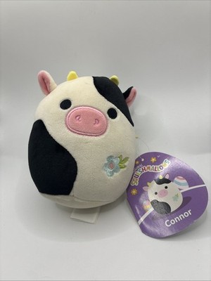 Squishmallows 8  Connor The Cow Plush Flower Belly Easter Spring Plush 2024 NEW