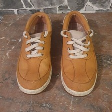 Vintage Timberland Earthkeepers Boat Shoe - Size 9.5 - Yellow/ Wheat