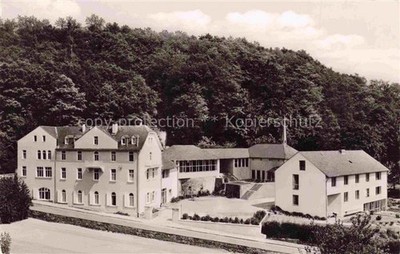 Bendorf Rhein Mayen-Koblenz Rheinland-Pfalz Gebaeudekomplex Kapelle Wald Hang Sc
