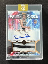 2/25 JSY# 1/1 2026 Topps Three 3 Dylan Harper Bronze Fresh Force Auto Patch RC