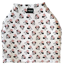 Milk Snob Disney 5-in-1 Car Seat Cover Minnie Mouse White Pink Black Baby Girl