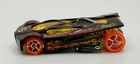 Hot Wheels 2001 Slingshot PURPLE / FLAMES HW2 VINTAGE