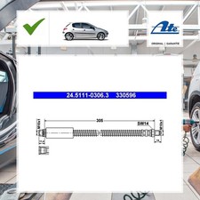 1x Ate Bremsschlauch PEUGEOT 206 Schrägheck (2A/C) 1.4 i