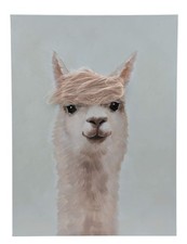 Keilrahmenbild Alpaka BHT 60x80x3.50 cm beige
