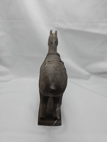 Qin Terracotta Warriors Horse Replica Qin Dynasty China 7” Brown - Picture 3 of 7