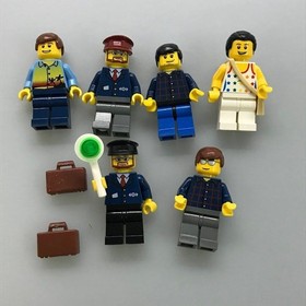 LEGO 7938 Passenger Train City Trains 2010 Without Box Missing