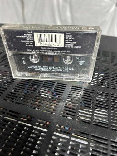 Eric Clapton - Journeyman 1989 (Audio Cassette) Reprise Records - Picture 3 of 12