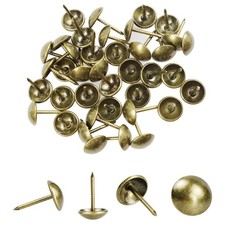 Upholstery Tacks 9/16 Inch Furniture Nails Pins Round Head Decor Bronze 200 PCS