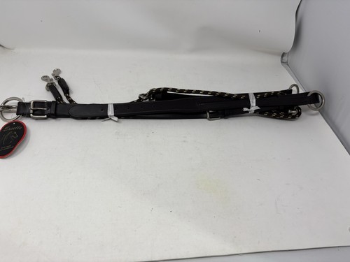 English Reins - Extra Long , Exselle Elite Havana Brown Braided - Picture 4 of 7
