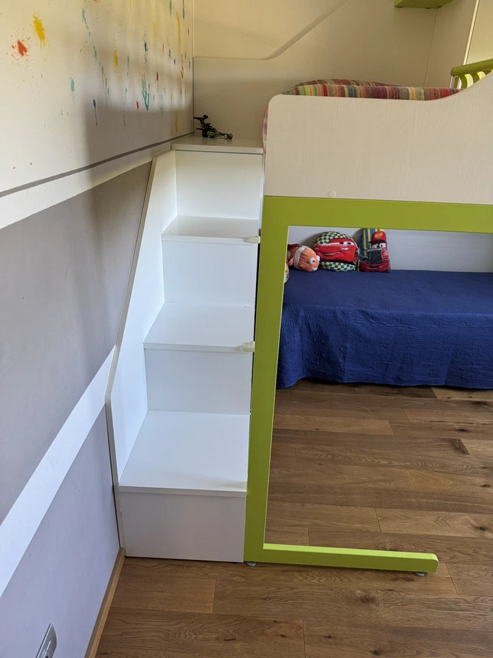 Cameretta bambini soppalco Moretti compact - Immagine 3 di 4