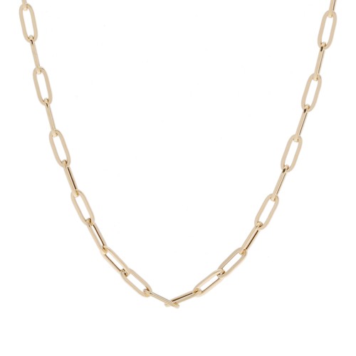 no brand Hollow Design 19.7" Chain Gold necklace 800000138930000 - 第 1/5 張圖片