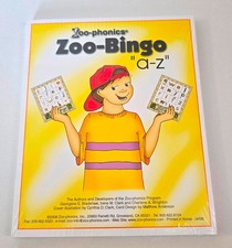 Zoo-Phonics Zoo-Bingo A-Z Alphabet Bingo Cards Educational - NEW  SEALED