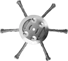 Steel Wire Grass Trimmer Head,2025 New String Trimmer Replacement Head, 6 Inc...