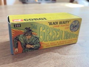 Corgi Toys 1966 : Black Beauty Du Frelon Vert (réf.268, Avec Boîte, état D'usage)