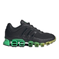 adidas Megaride Lace Up  Womens Black, Green Sneakers Casual Shoes JI1988