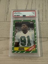 Reggie White - 1986 Topps #273 - Rookie Card RC - Football Legend HOF ? PSA 7. rookie card picture