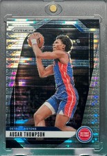 AUSAR THOMPSON RARE PULSAR REFRACTOR PRIZM SPORTS CARD PISTONS MINT