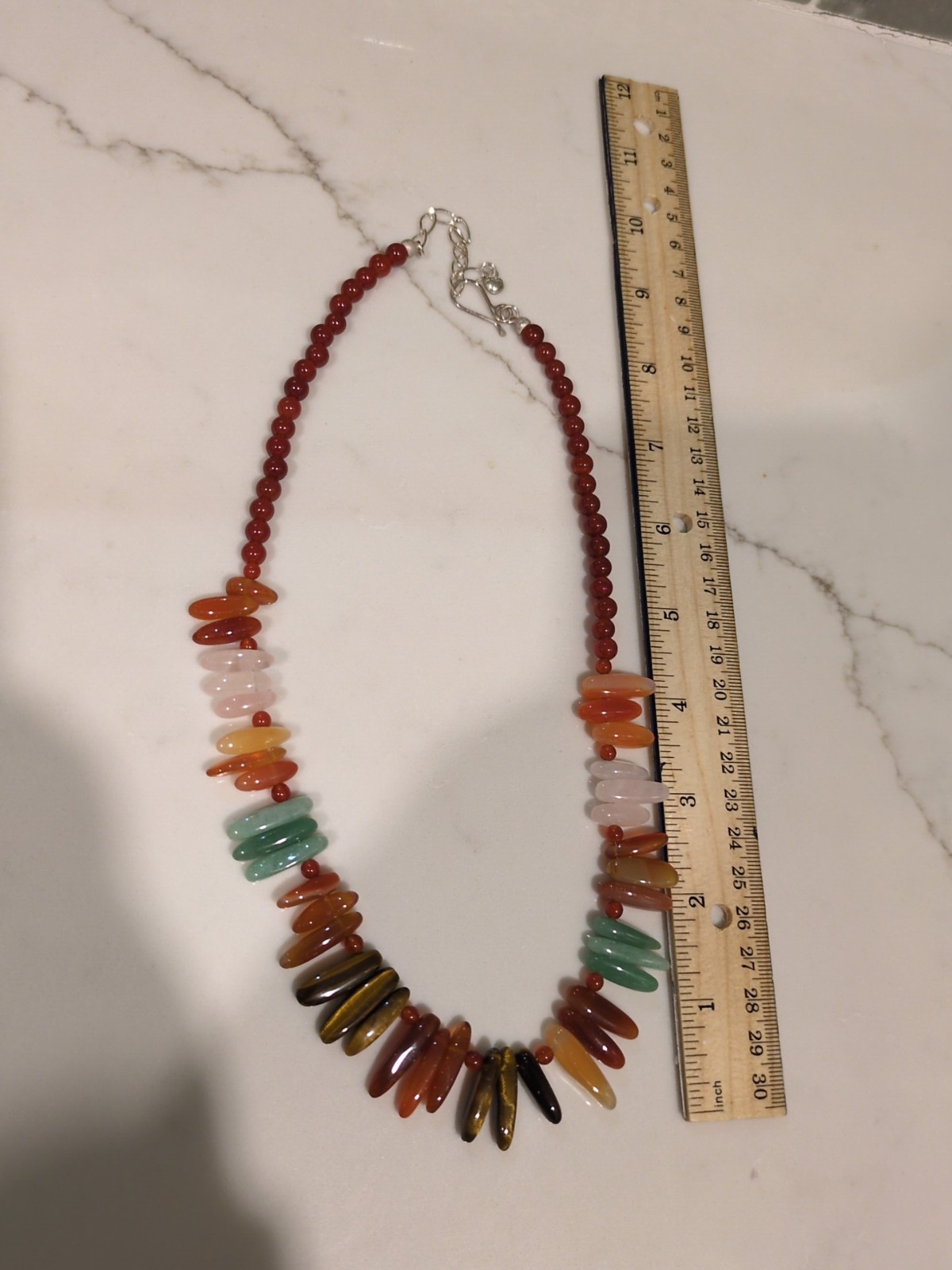 HSN Beaded Statement Necklace - image 1