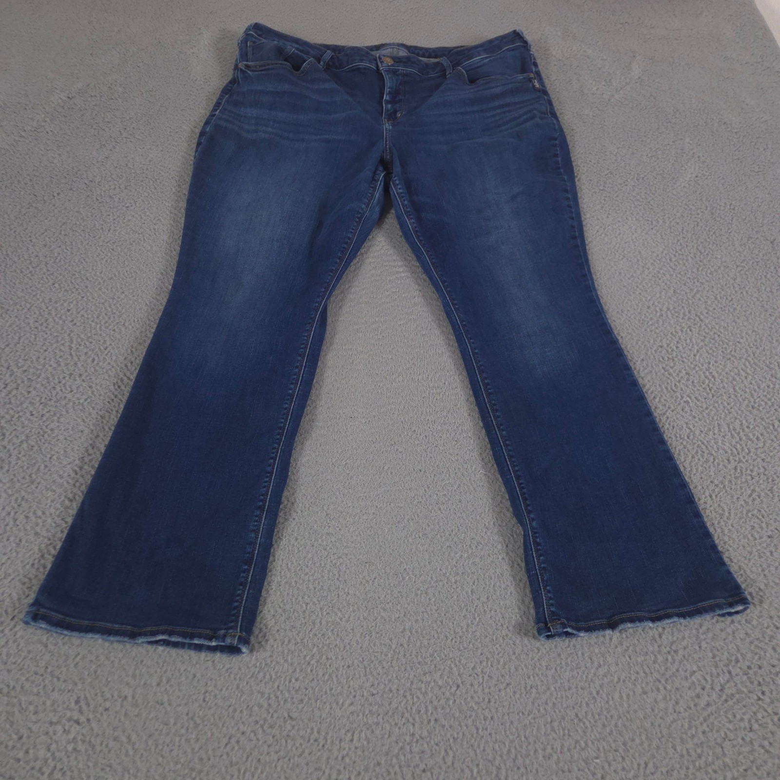 Silver Jeans Co Jeans Womens 22 Blue Avery Slim Bootcut Denim Stretch Plus Pants