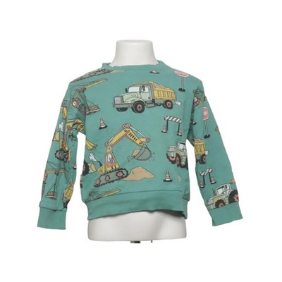 Lindex, Sweatshirt, Größe: 110, Grün/Mehrfarbig, Baumwolle, Sonstiges #bkf
