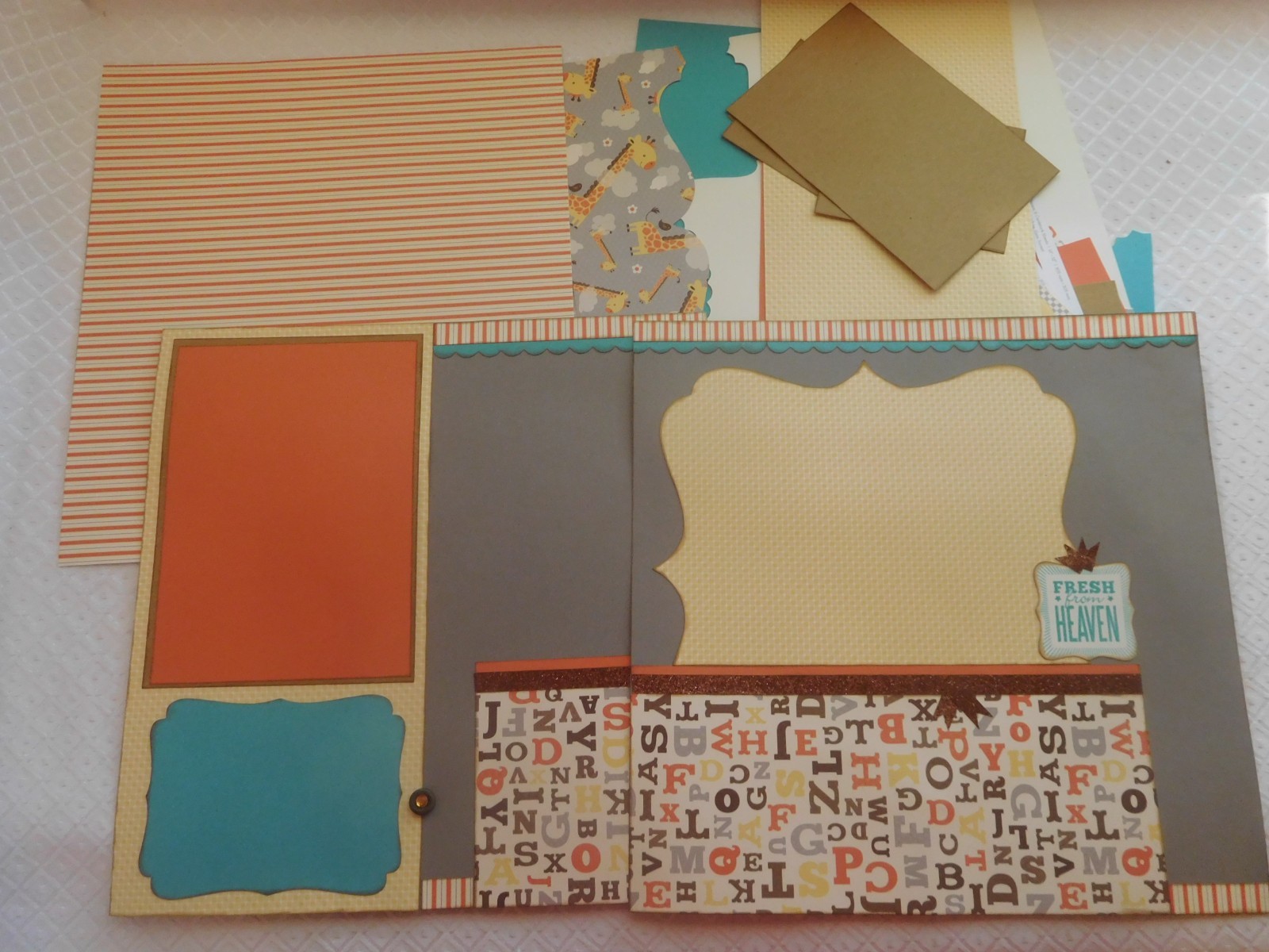 Lot of 7 PARTIAL USED Close to My Heart Scrapbooking Kits Workshop Paper  Stamps