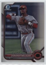 2022 Bowman Draft Chrome Refractor Leonardo Balcazar #BDC-91 10sm