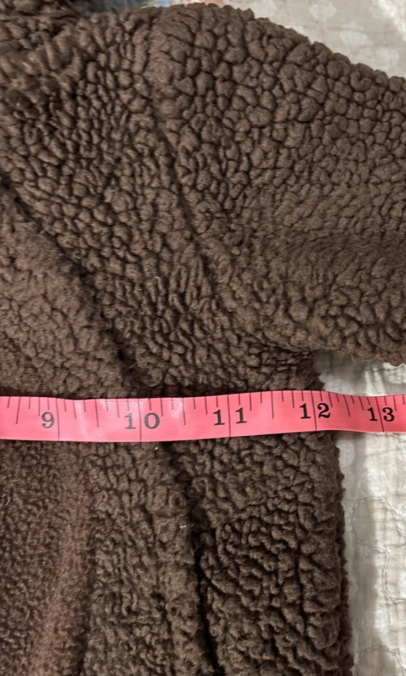  Pottery Barn Brown Bear Costume 12-18M Baby Toddler Halloween Outfit  - Image 4 of 4