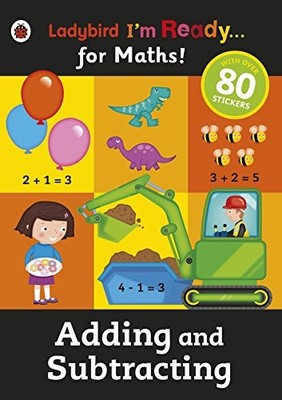 Adding and Subtracting: Ladybird I'm Ready for Maths sticker wor