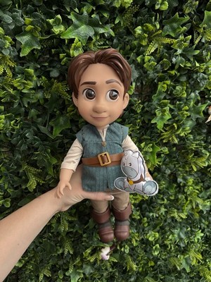 Disney Store Animators Collection Puppe Flynn Rider Rapunzel Tangled 40cm Maximus