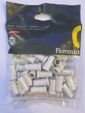 Image of Push-fit Pipe insert (Dia)15mm, Pack of 50