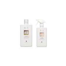 Image of Autoglym Leather Car Seat Interior Cleaner & Leather Care Balm Kit (2 x 500ml)