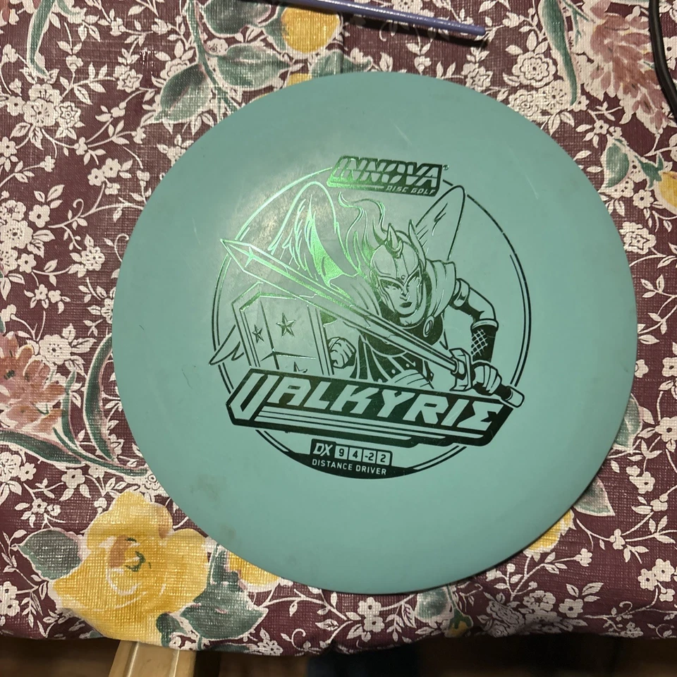 Early Run Innova Halo Star Valkyrie Disc Golf - Green 175g Purple - - Image 2 of 4